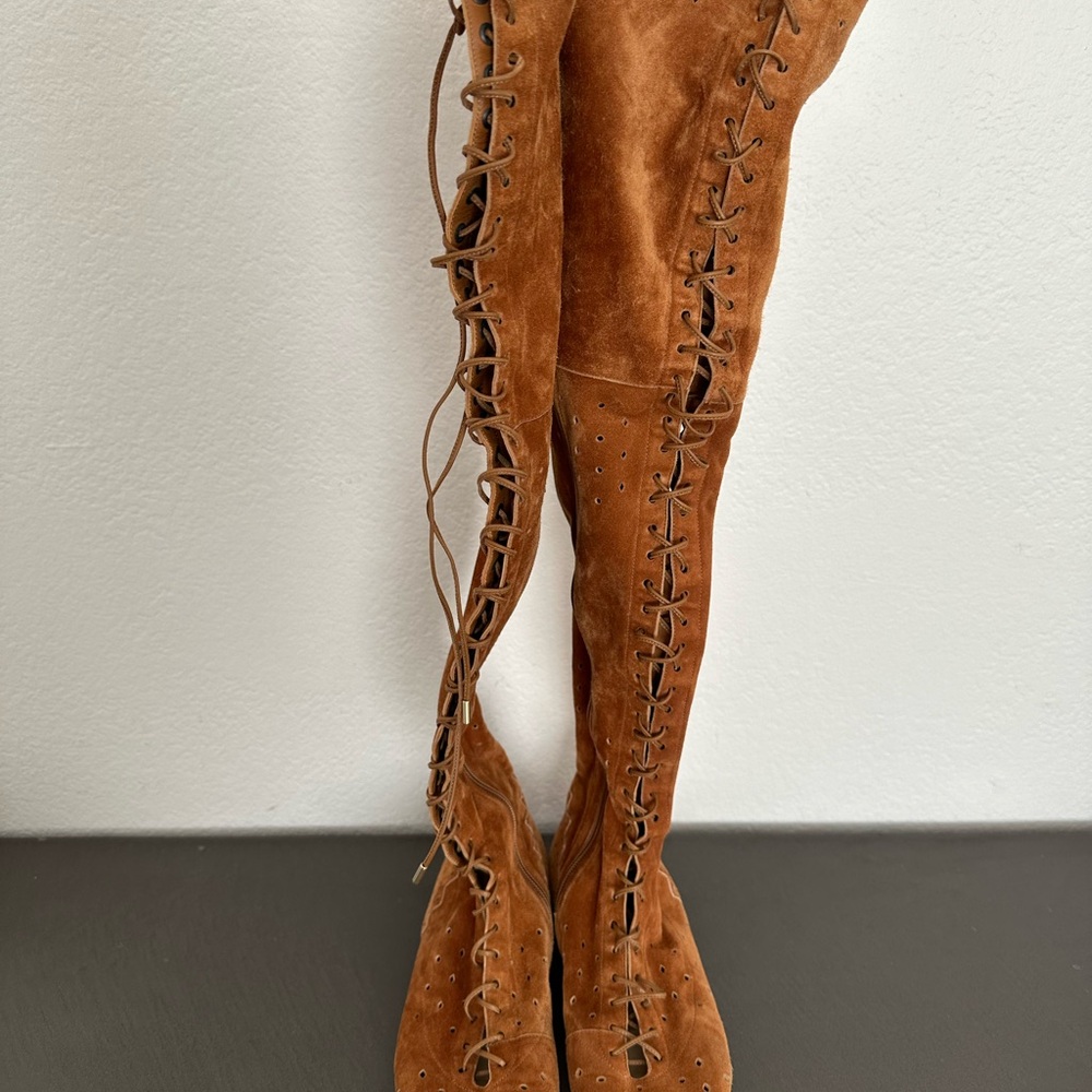 Jimmy Choo over the knee boots size 37.5